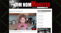 Desktop Screenshot of nomnommonster.com