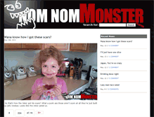 Tablet Screenshot of nomnommonster.com
